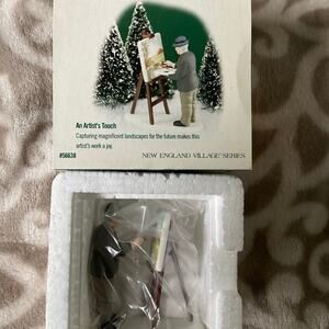 An artist touch New England village series department 56 new unused